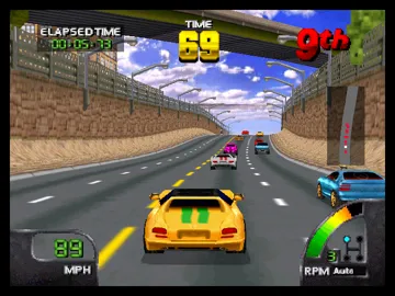 Cruis'n World (Europe) (Rev 1) screen shot game playing